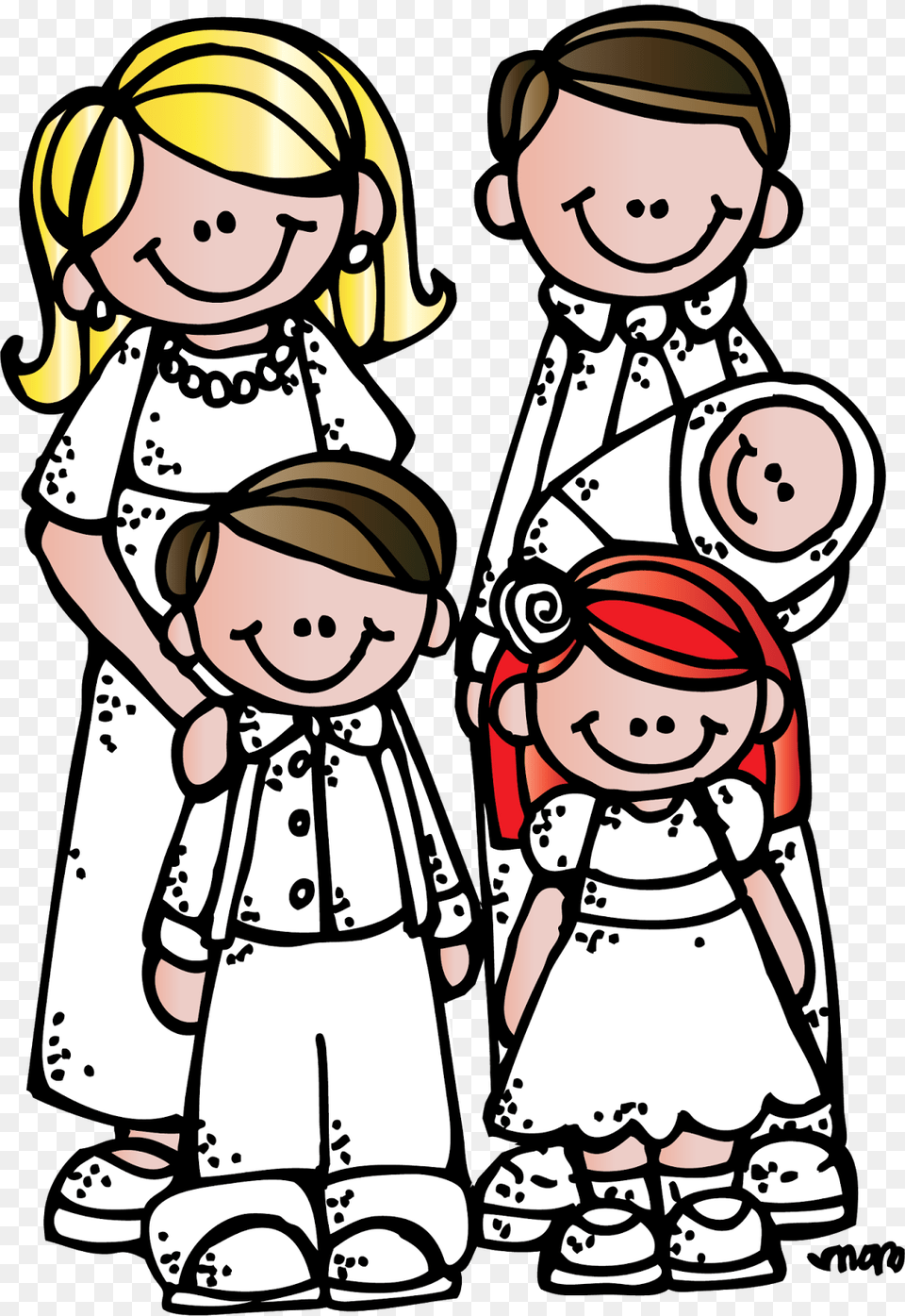 Funny Family Clipart, Publication, Book, Comics, Person Free Transparent Png