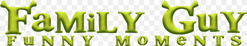 Funny Family Guy Calligraphy, Green, Text Free Png Download