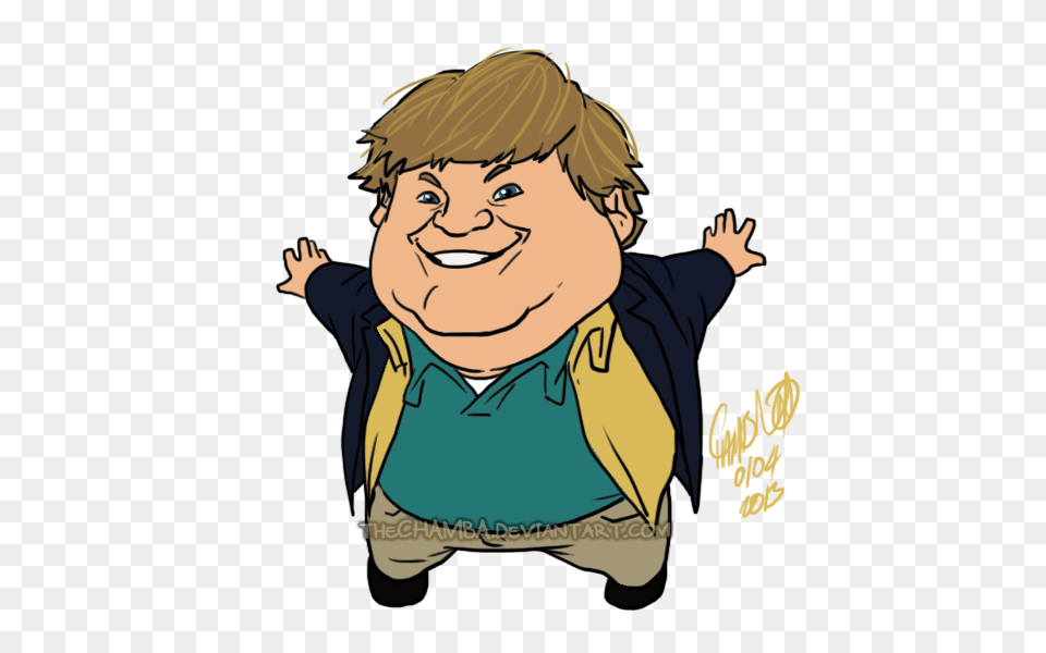 Funny Fat Guy Cartoon, Baby, Person, Face, Head Free Png Download