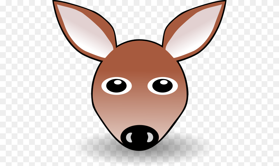 Funny Fawn Face Brown Cartoon Clipart Vector Clip Art Online, Animal, Deer, Mammal, Wildlife Png
