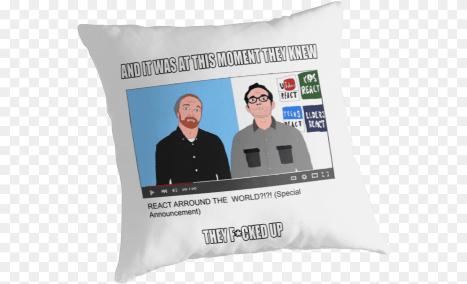 Funny Finebros Meme By Juaco Fbe, Cushion, Pillow, Home Decor, Adult Free Png Download