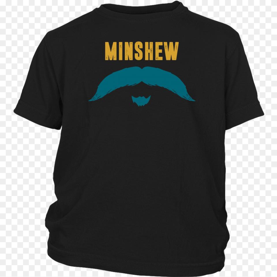 Funny Football Jacksonville Fu Manchu Mustache Fan Shirt, Clothing, T-shirt, Face, Head Free Transparent Png