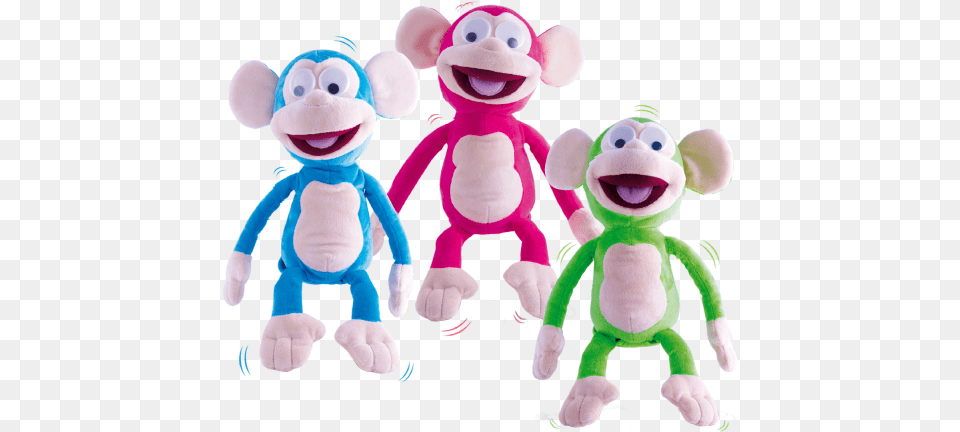 Funny Friends Monkey Fufris Monkey, Plush, Toy, Teddy Bear Free Png