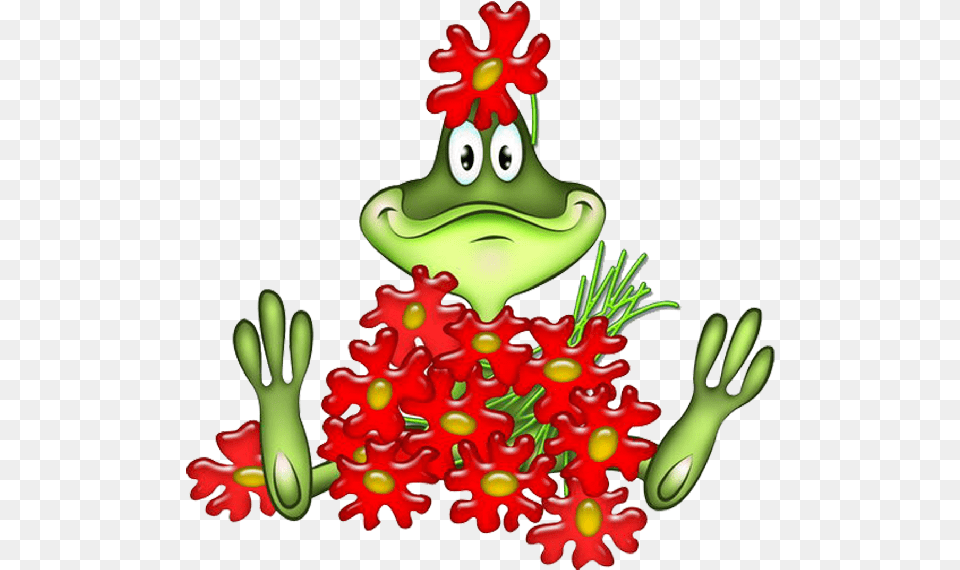 Funny Frog Cartoon Animal Clip Art Imagesall Kermit Transparent, Amphibian, Wildlife, Birthday Cake, Cake Free Png Download