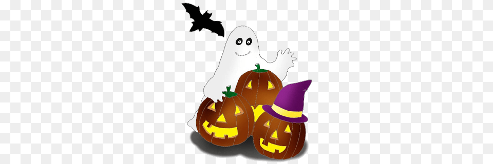 Funny Ghosts Halloween Cartoon Clip Art, Festival, Nature, Outdoors, Snow Free Transparent Png