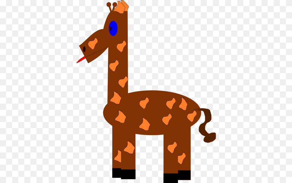 Funny Giraffe Clip Arts For Web, Animal, Mammal Png Image