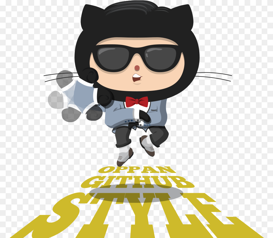 Funny Github Logo, Accessories, Sunglasses, Advertisement, Baby Free Transparent Png