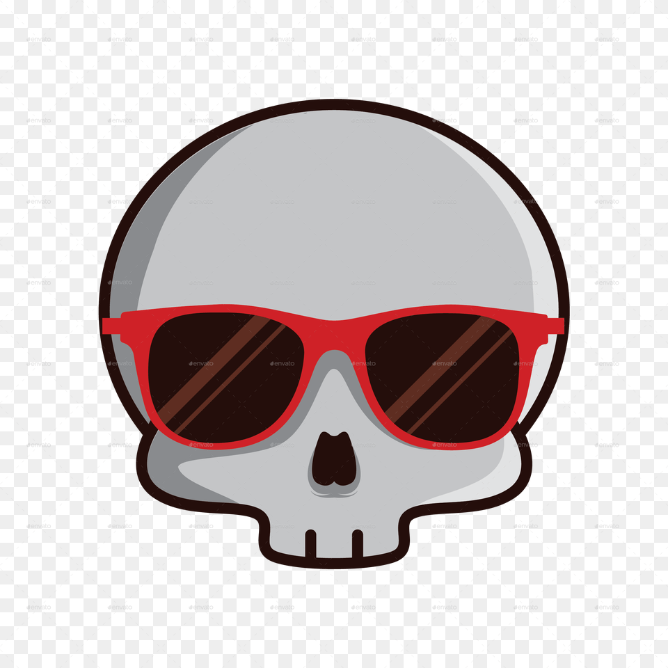 Funny Glasses Funny Skull, Accessories, Sunglasses Free Png Download