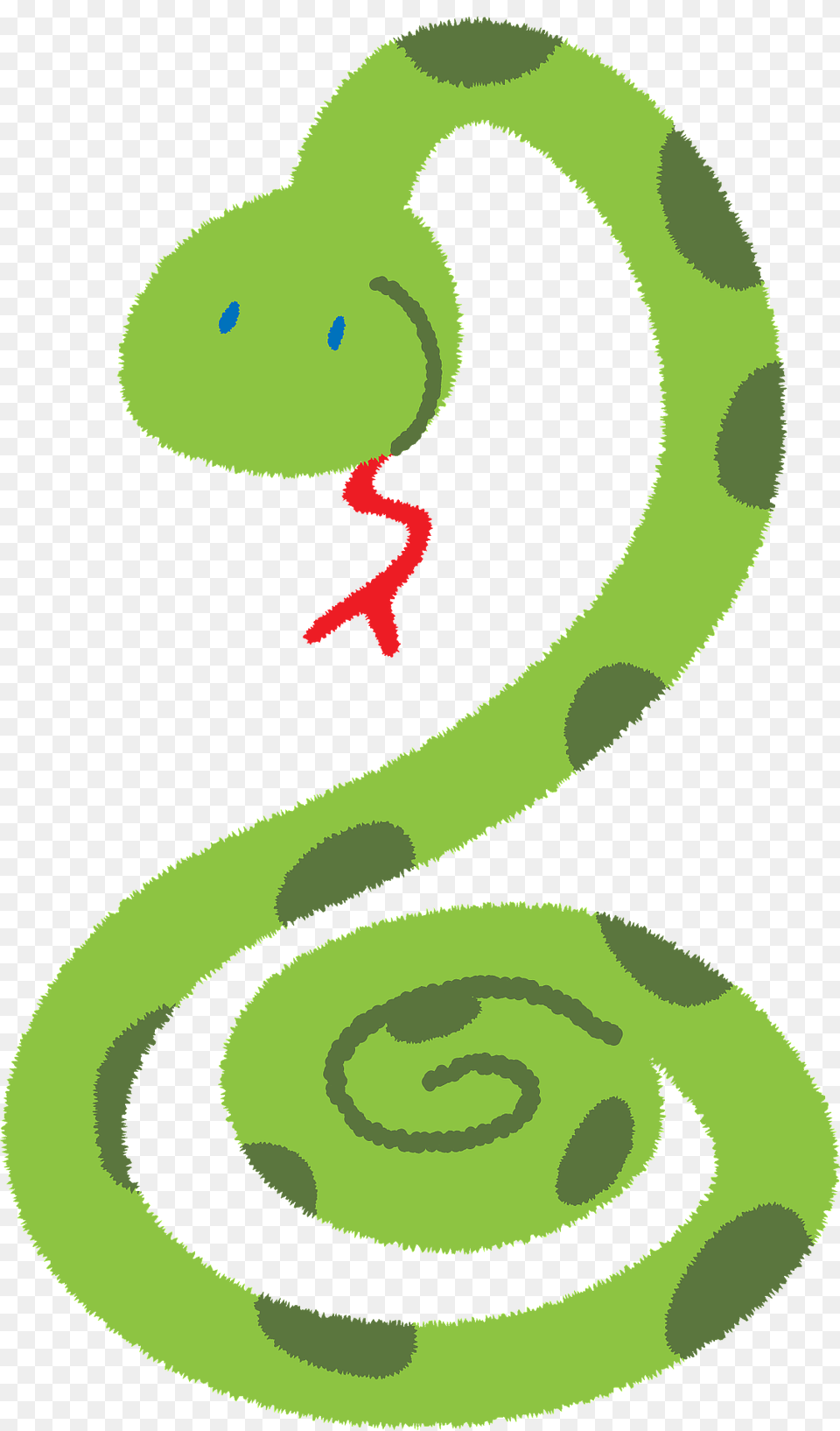 Funny Green Snake Clipart, Animal, Reptile Free Transparent Png