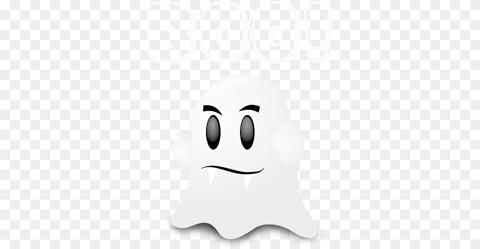 Funny Halloween Gifts Cute Boo Ghost Portable Battery Charger Cartoon Ghost, Stencil, Baby, Person, Face Png Image