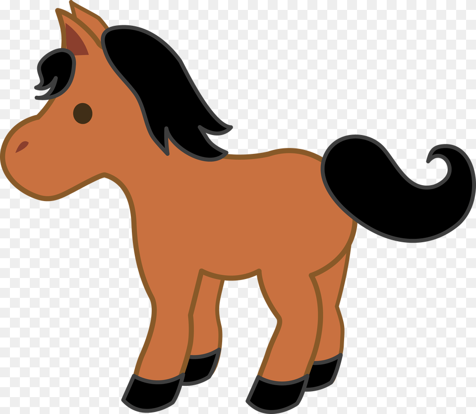 Funny Horse Clipart Cute Horse Clipart, Animal, Colt Horse, Mammal Free Transparent Png