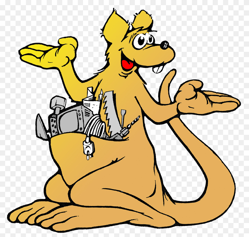 Funny Kangaroo Clipart, Baby, Person, Cartoon, Animal Png