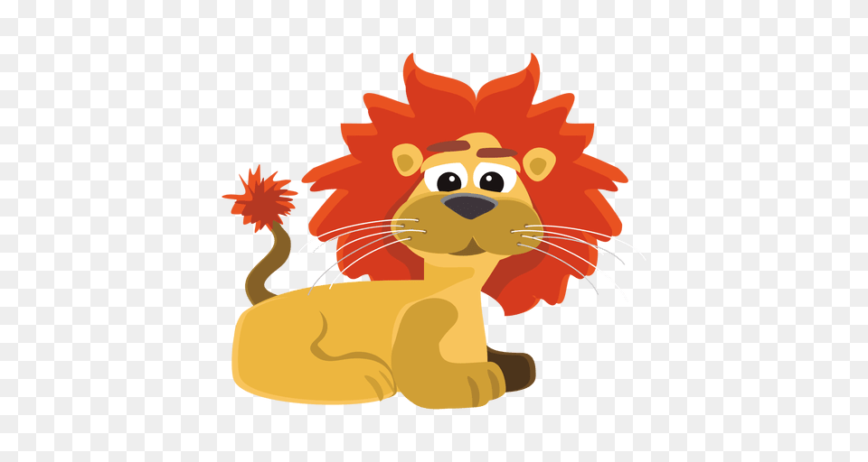 Funny Lion Cartoon, Animal, Mammal, Wildlife, Cat Free Png