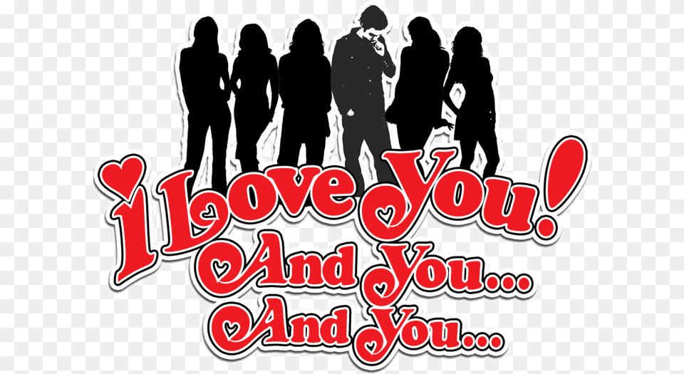 Funny Logo Love You, Adult, Person, Woman, Female Free Transparent Png