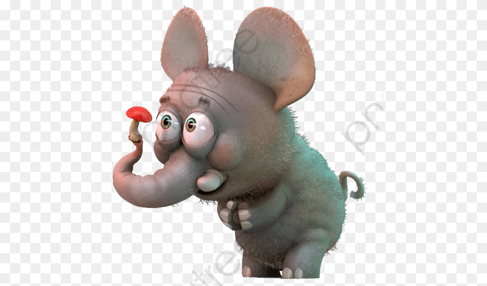 Funny Monkey Baby Elephant Clipart Cool Animated Funny Animated Cartoon Characters, Person, Animal, Mammal Png Image