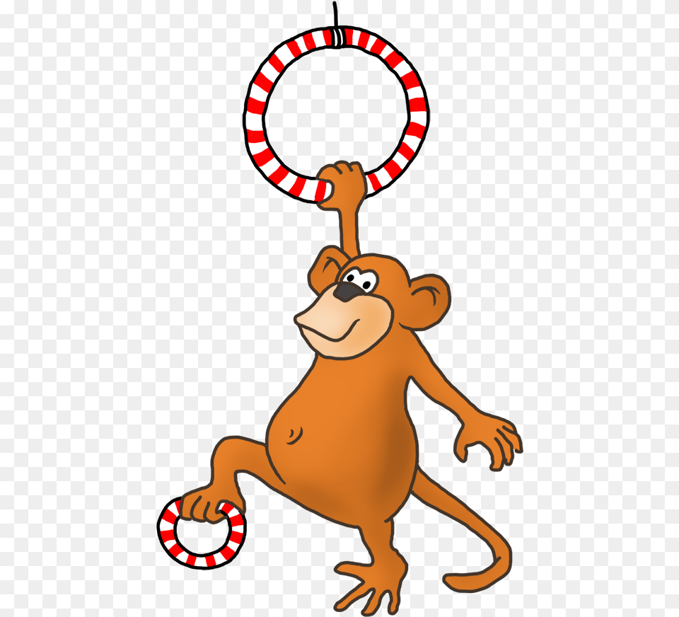 Funny Monkey Gymnastic Drawing Gymnastics Clip Art Animal, Baby, Person, Electronics, Hardware Png Image
