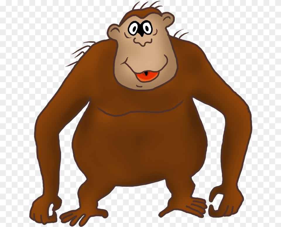 Funny Monkey Monkey Clip Art, Person, Animal, Wildlife, Face Free Png Download