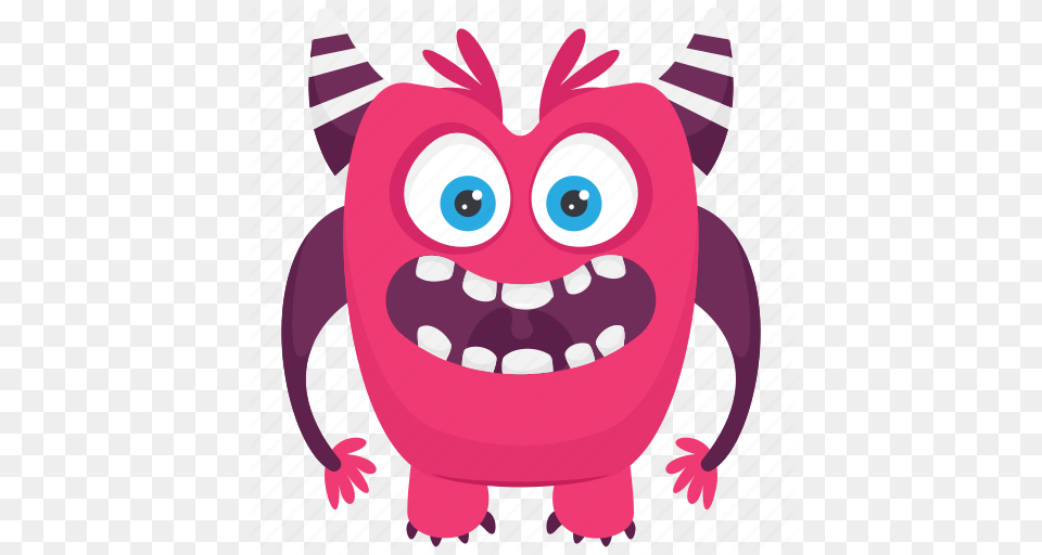 Funny Monster Charactersu0027 By Vectors Market Angry Monster Free Transparent Png