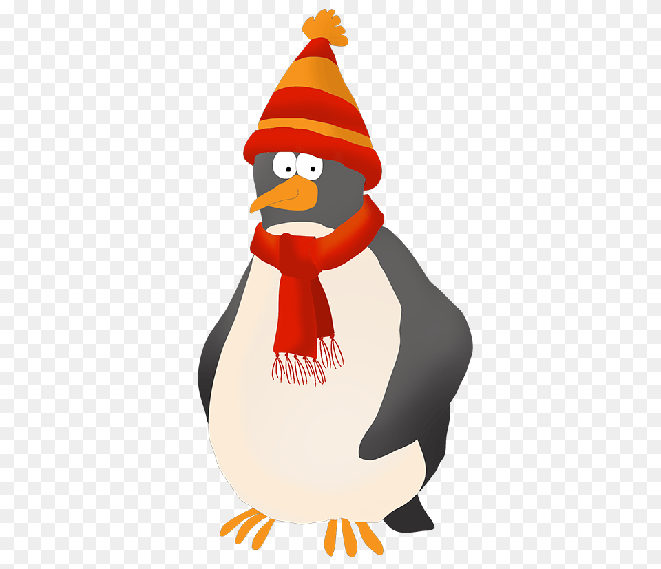 Funny Penguin Clip Art, Clothing, Hat, Adult, Female Free Png