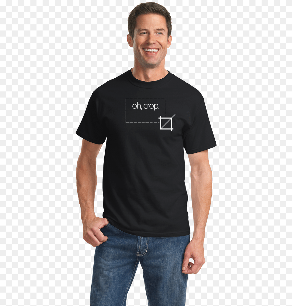 Funny Photography Photoshop Instagram Dslr Joke T Shirt Port And Company, T-shirt, Clothing, Pants, Jeans Free Png Download