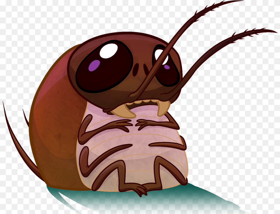 Funny Roach Cartoon Roach, Animal, Person Png