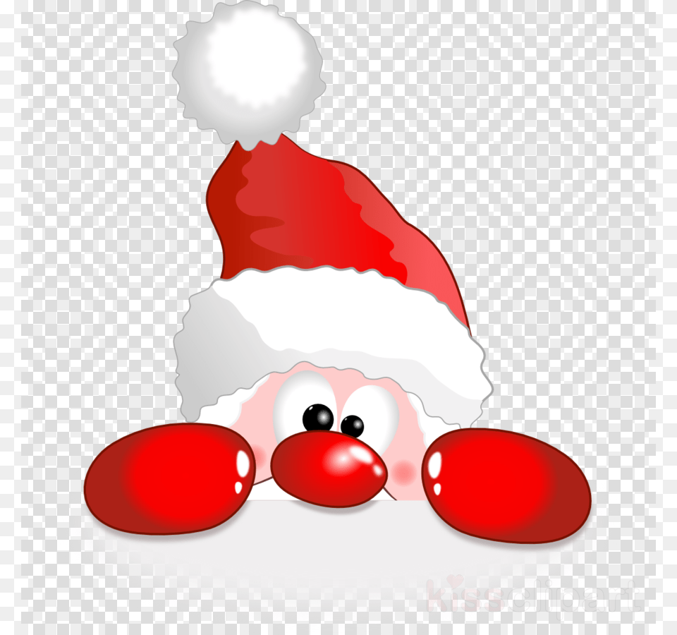 Funny Santa Clipart Santa Claus Reindeer Rudolph Funny Santa Throw Blanket, Cream, Dessert, Food, Ice Cream Free Png
