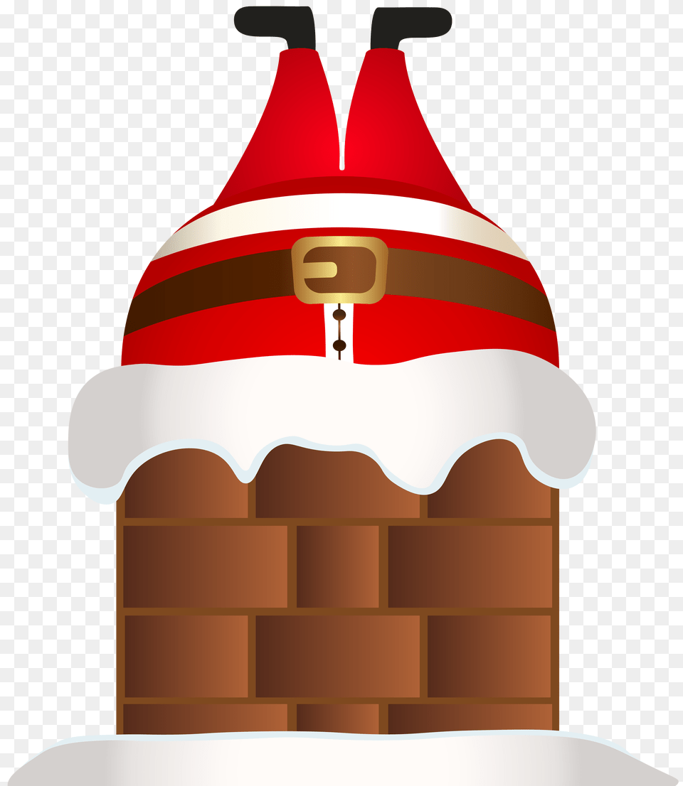 Funny Santa In Chimney Clip, Nutcracker Png