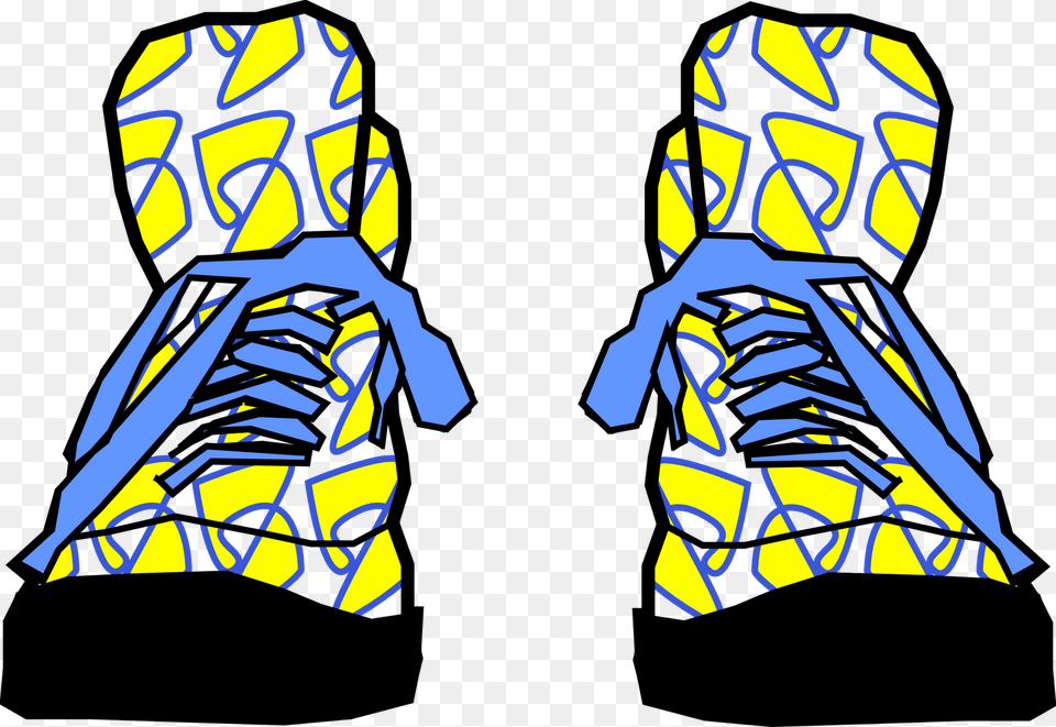 Funny Shoe Cliparts, Clothing, Footwear, Sneaker, Person Free Transparent Png