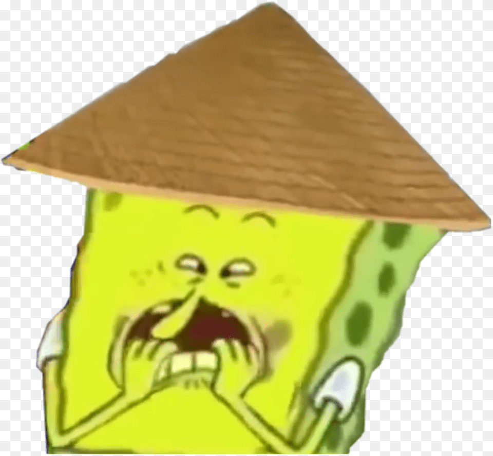 Funny Spongebob Meme Memes Freetoedit Memes Transparent Background, Outdoors, Clothing, Hat, Art Free Png