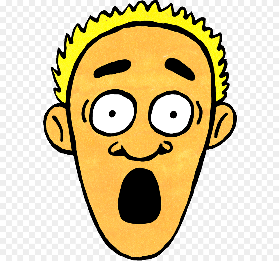 Funny Surprised Face Clip Art, Baby, Person, Head Free Png
