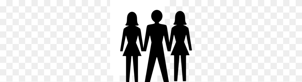 Funny Teamwork Clipart, Silhouette, Adult, Body Part, Female Free Transparent Png