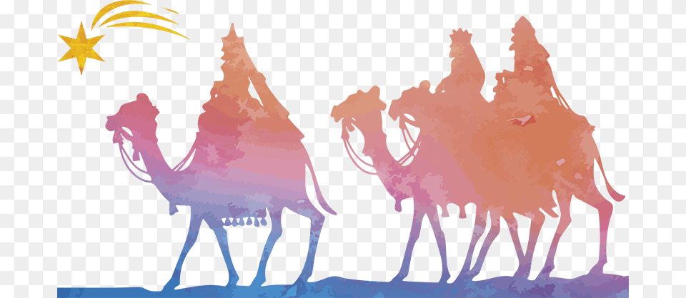 Funny The Three Wise Men, Art, Graphics, Texture, Canvas Free Png Download