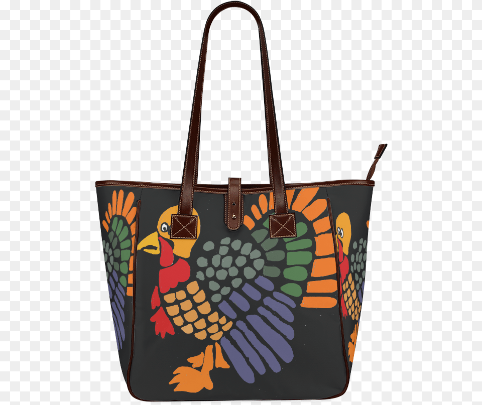 Funny Turkey Abstract Art Classic Tote Bag Birkin Bag, Accessories, Handbag, Purse, Tote Bag Png
