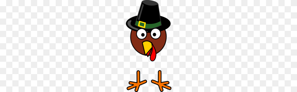 Funny Turkey Clip Art Funny Thanksgiving Turkey Clipart, Clothing, Hat Free Png