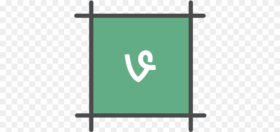 Funny Video Social Vine Icon Social Icon Pack, Text, Symbol, Electronics, Screen Png