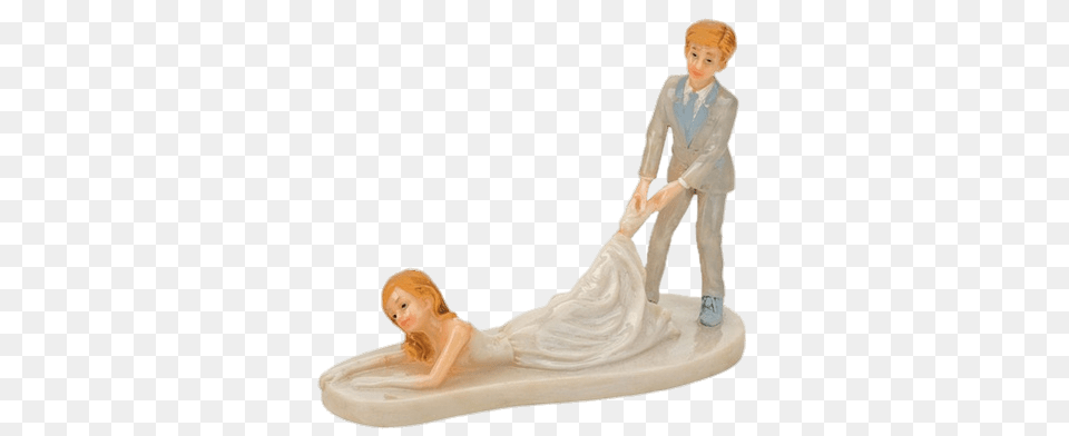 Funny Wedding Figurines, Figurine, Boy, Child, Male Free Transparent Png