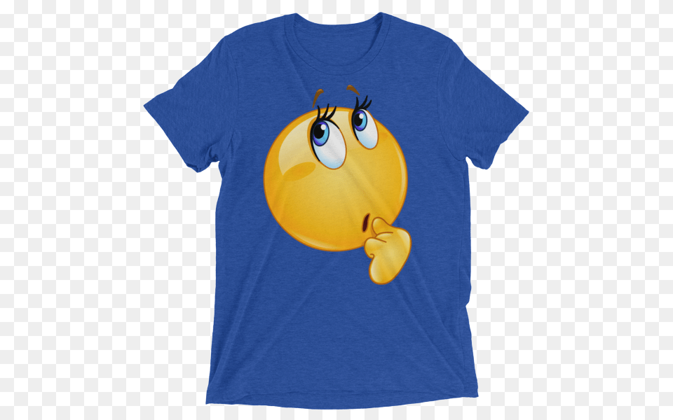 Funny Wonder Female Emoji Face T Shirt, Clothing, T-shirt, Balloon Free Transparent Png