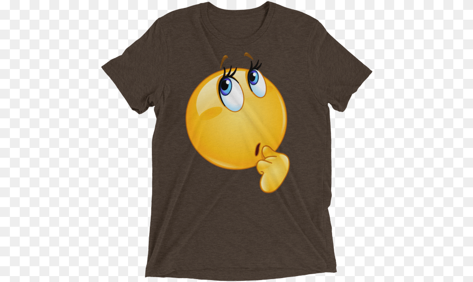 Funny Wonder Female Emoji Face T Shirt T Shirt, Clothing, T-shirt, Balloon Free Png Download