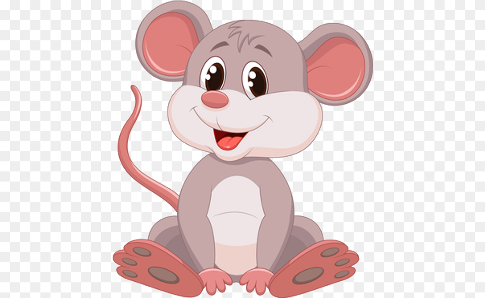 Funnycutecartoonmousepng Cute Mouse Cartoon Cute Mice, Nature, Outdoors, Snow, Snowman Free Png