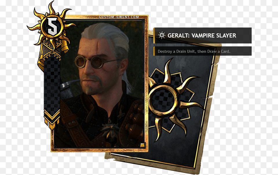 Funnynew Gwent The Witcher Card Game, Accessories, Sunglasses, Person, Man Free Transparent Png
