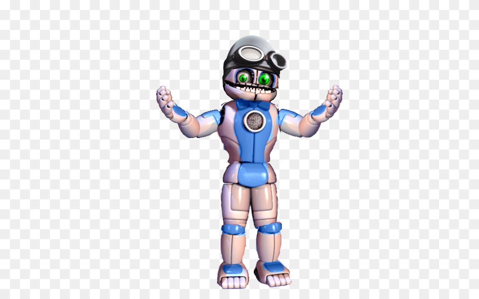 Funtime Crazy Frog, Robot, Baby, Person, Face Free Png Download