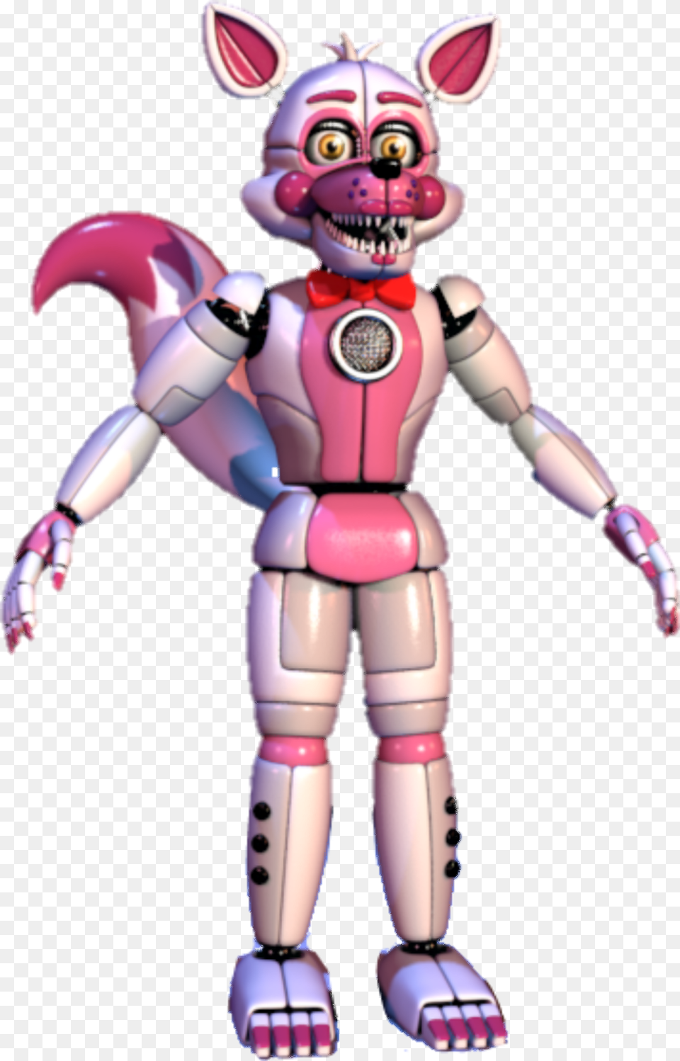 Funtime Foxy Full Body By Thatfnafgamer Ballora And Funtime Foxy, Robot, Baby, Person Free Png