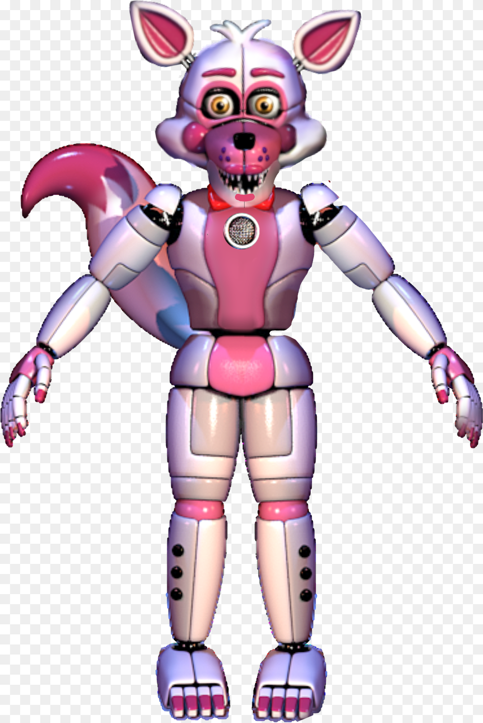 Funtime Foxy Full Body Fnaf Sister Location Funtime Foxy Full Body Png Image