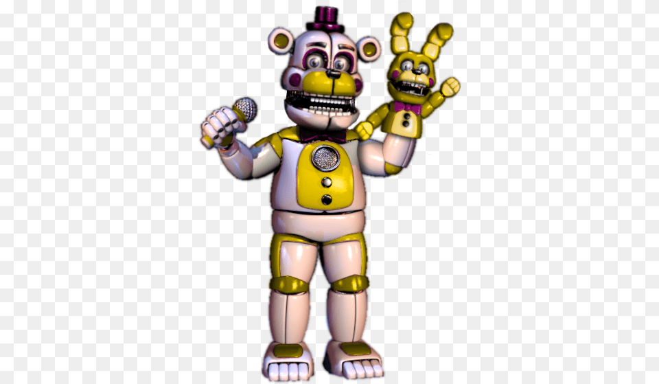 Funtime Fredbear Funtime Freddy And Helpy, Robot, Baby, Person Free Transparent Png