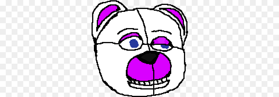 Funtime Freddy Cartoon, Purple, Body Part, Mouth, Person Free Png