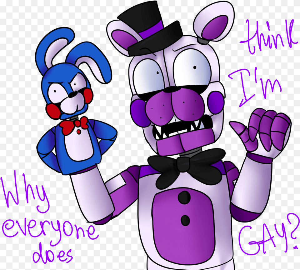 Funtime Freddy Cartoon, Purple, Baby, Person Free Png