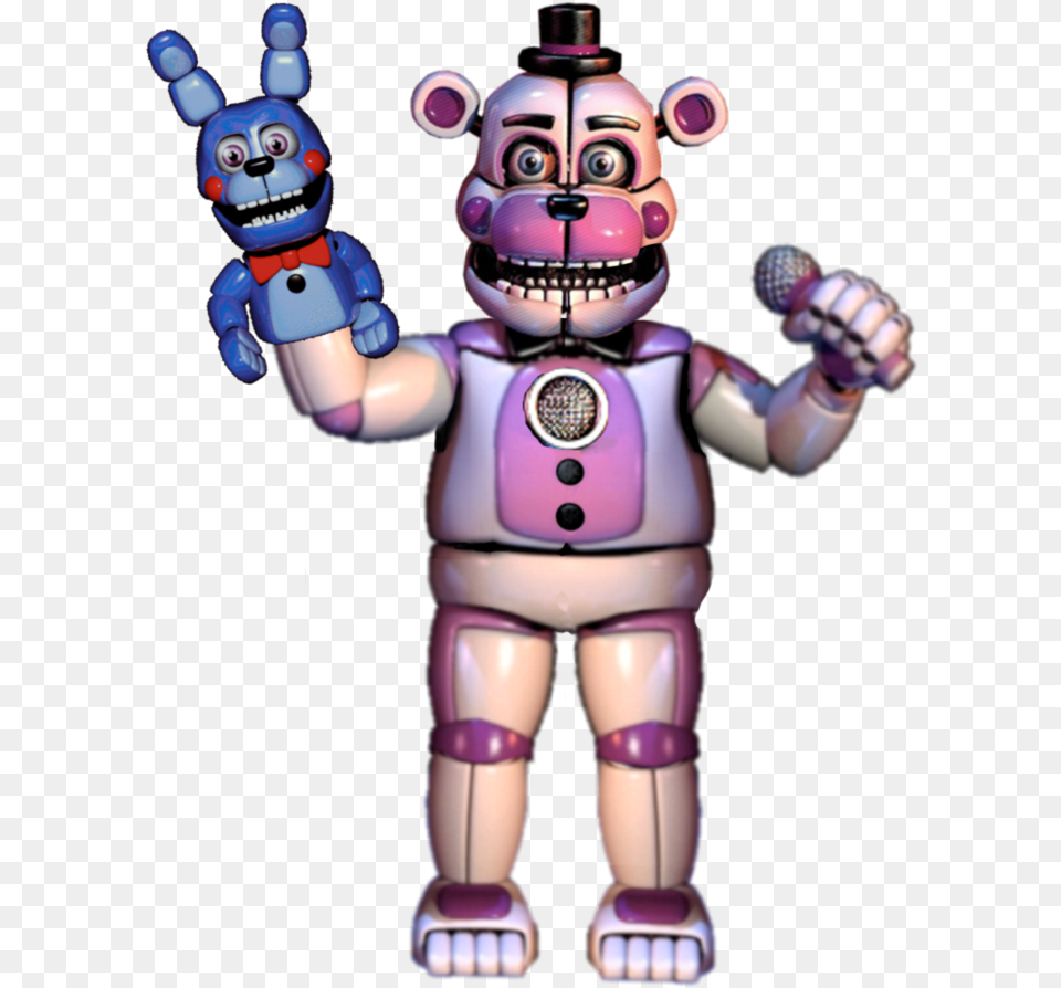 Funtime Freddy Fnaf Sister Location Funtime Freddy, Robot, Toy Png Image