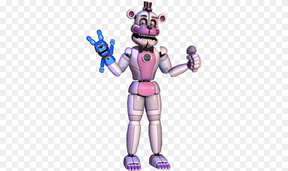 Funtime Freddy Funciones Whit Funtime Foxy Funtime Foxy Full Body, Robot, Baby, Person Free Transparent Png