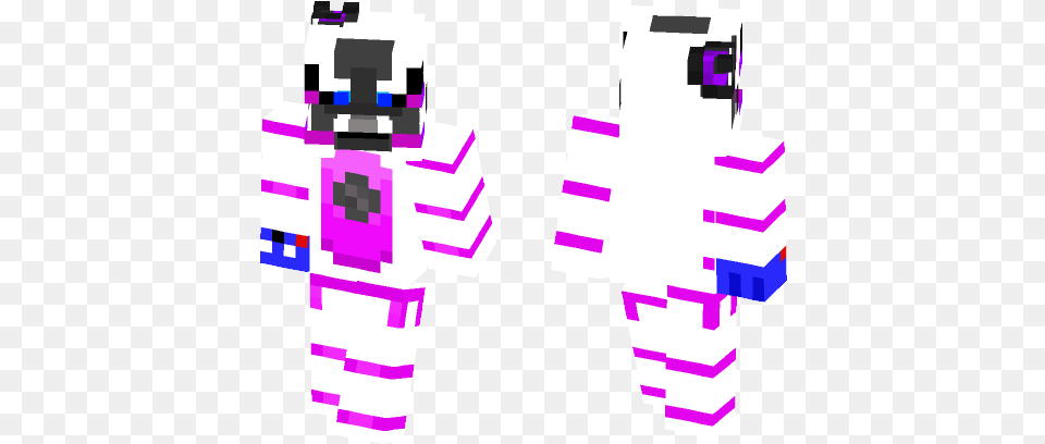 Funtime Freddy Mcpe Skin Dot, Robot Free Png Download