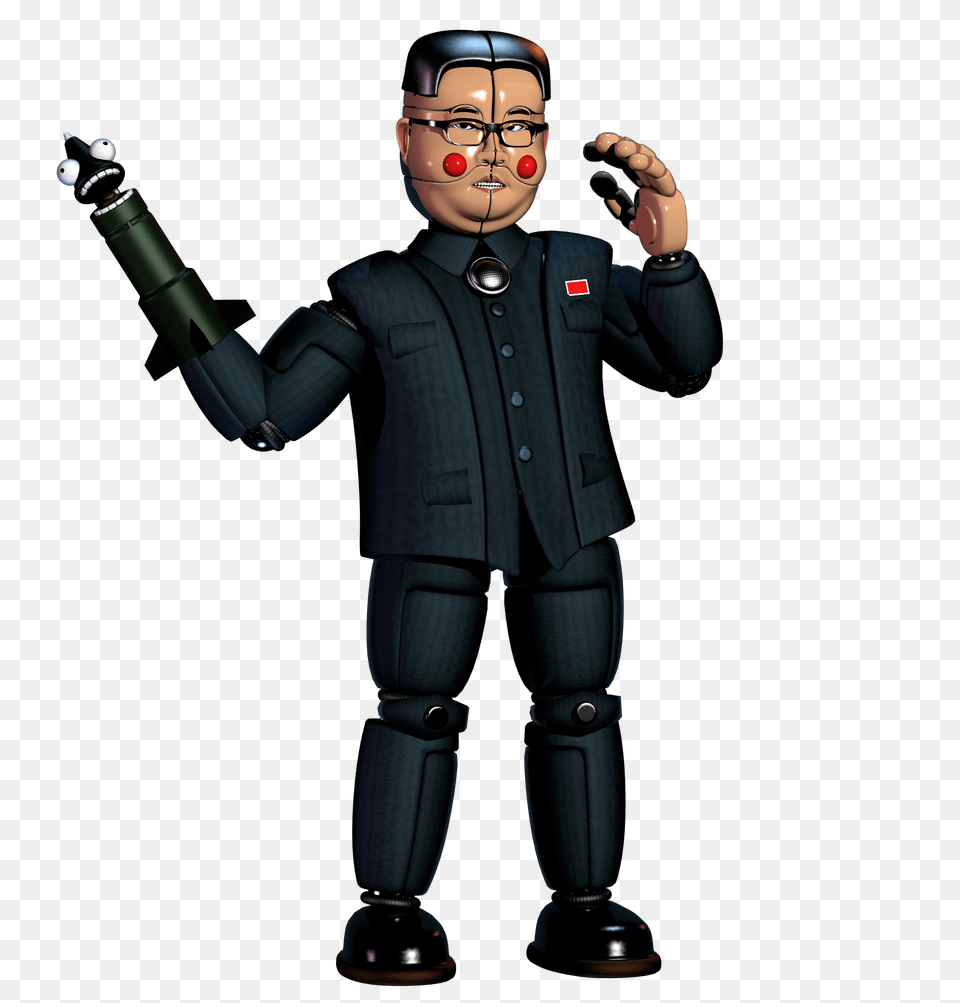 Funtime Kim Jong Un And Nuke Nuke, Adult, Male, Man, Person Free Png Download